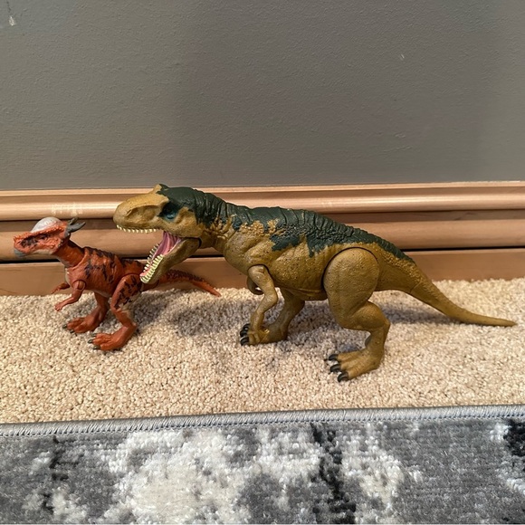 Jurassic World Dinosaur Lot Metriacanthosaurus And Stygimoloch *Works*. - Picture 1 of 5